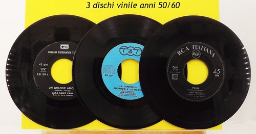 Dischi vinile giri di - 3, in