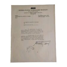 1946 ARAR Azienda Rilievo Alienazione Residuati Sede Bari Lettera C02109