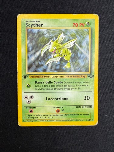 Pokemon scyther jungle - 26/64,