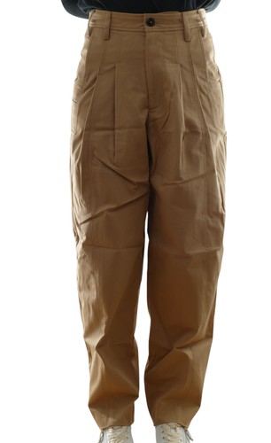 Pantaloni paperbag pieghe - pantaloni, a