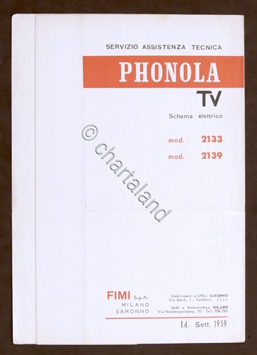 Radiotecnica phonola schema - radiotecnica,