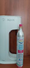 gasatore AQVIA, Completo Di Bottiglia E  2 bombole Gas Vuote