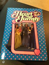 FAMIGLIA CUORE HEART FAMILY- Quaderno VINTAGE 80s -MATTEL Italia-notebook