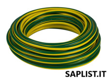 CAVO UNIPOLARE FS17  1x16  GIALLO VERDE  10 MT