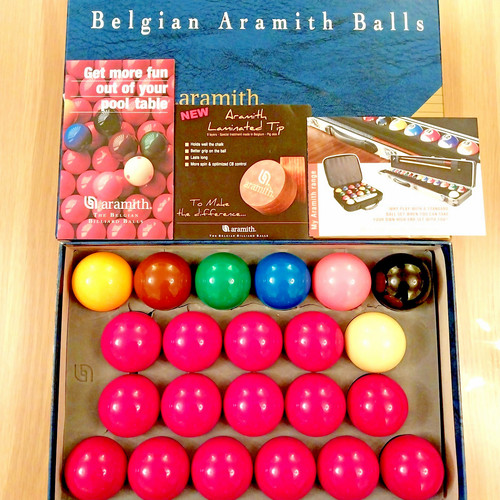 Set palline biliardo - 2, da