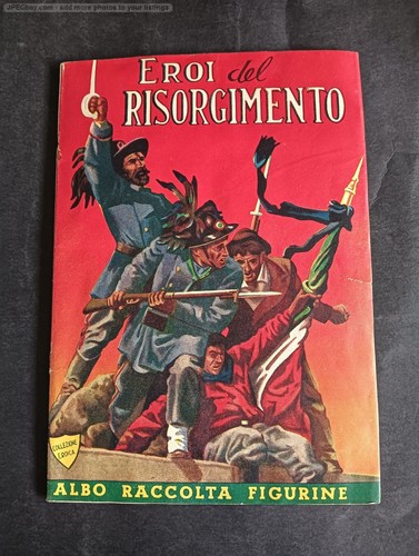 Album figurine completo eroi - album,