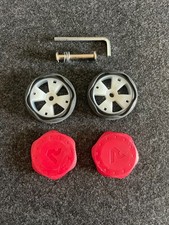 COPPIA ROTELLE RUOTE ORIGINALI DI RICAMBIO PER VALIGIA TROLLEY RONCATO