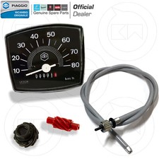 GRUPPO STRUMENTI CONTACHILOMETRI FILO CAVO ORIGINALE PIAGGIO VESPA 50 SPECIAL