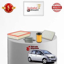 KIT TAGLIANDO 4 FILTRI OPEL MERIVA A 1.4 16V TWINPORT 66KW 90CV DAL 2004 -> 2010