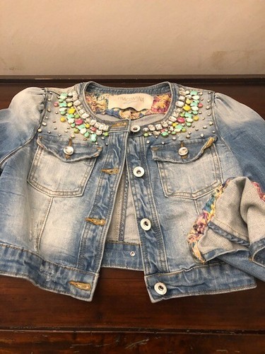 Giubbotto donna corto - giubbotto, jeans