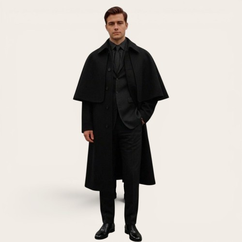 Cappotto mantella inverness - cappotto,