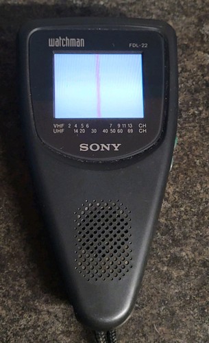 Sony watchman fdl - fdl-22, analog