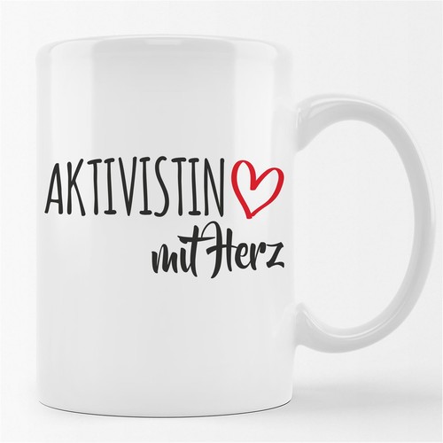 Tazza caffè attivista con