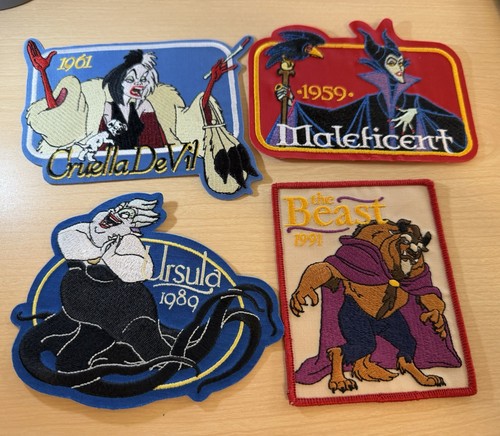 Lotto toppe ricamate disney - lotto,
