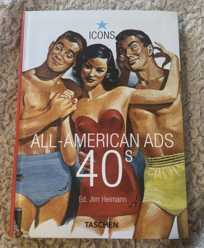 All american ads 40s - ads, book
