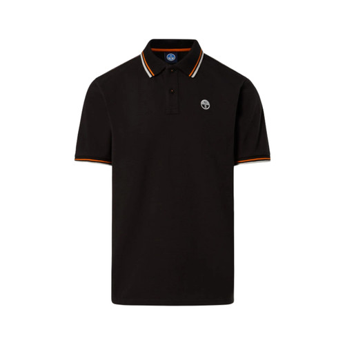 Maglietta north sails striped - north,