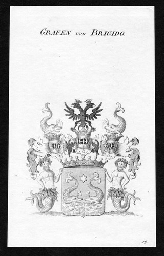 1820 brigido wappen adel - brigido,
