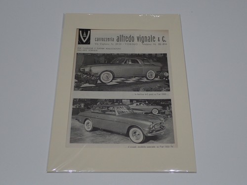 Carrozzeria vignale fiat 1900 - carrozzeria,