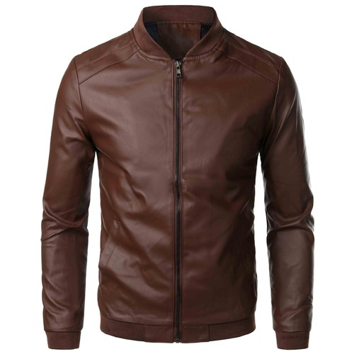 Trendy giacca uomo ecopelle - giacca,