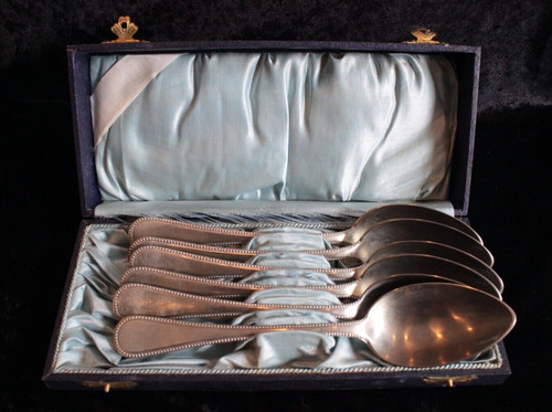 Set posate vintage - 6, cucchiai