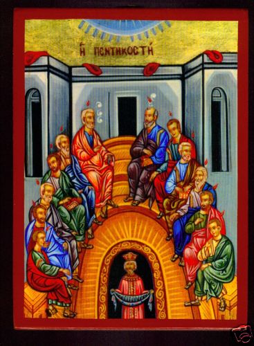 Pentecoste icona apostolo - pentecoste,
