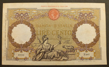 100 LIRE 09/06/1937 BB