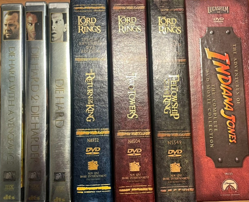Dvd trilogy lot die - die, +