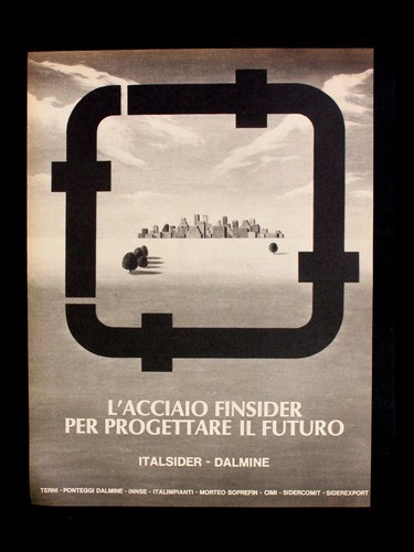 Pubblicità acciaio italsider - pubblicitÀ,