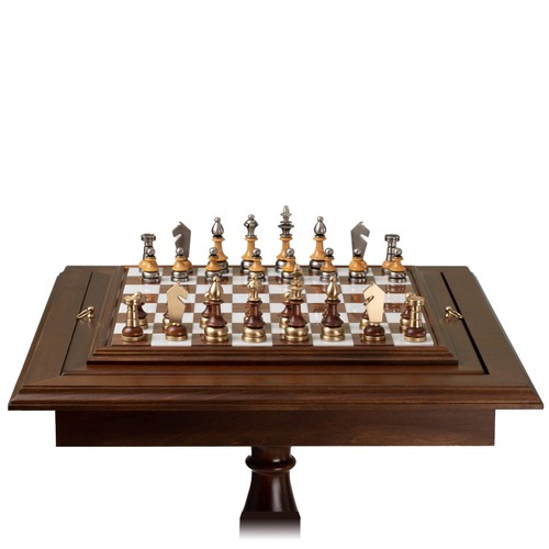 Set tavolo scacchi - tavolo, italfama
