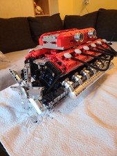 Mould King 10169 V12 Engine cilindro motore kit morsettiere giocattolo