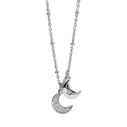 Collana acciaio con - collana, in