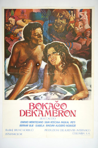 Boccaccio exyu poster film - boccaccio,