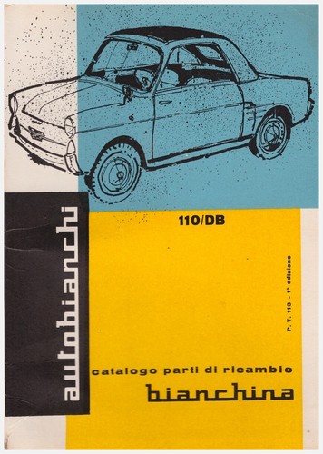 Autobianchi bianchina 110 db - , 110/db