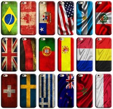 CUSTODIA COVER MORBIDA IN TPU SILICONE PER IPHONE VARI MODELLI BANDIERE M11
