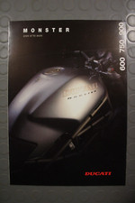 Pubblicità Brochure DUCATI MONSTER 600 M600 750 M750 900 M900 SPECIAL 1995