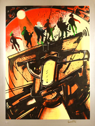 Serigrafia colori numerata e - a,