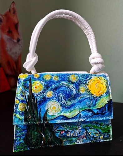Borsa notte stellata - stellata, di