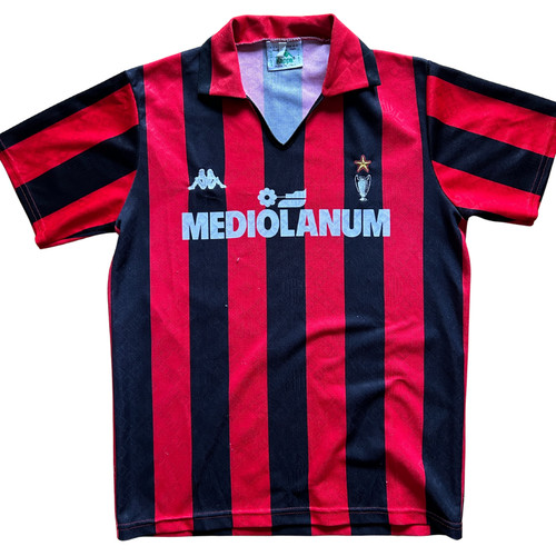Maglia milan 1989 kappa - ac, 1989/90