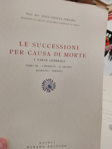 Successioni per causa di - successioni,