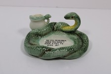 Posacenere serpente ceramica