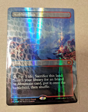 MTG SCALDING TARN 114 FOIL EXC - DRAGONSCALE LAGHETTO BOLLENTE - SPG EN - MAGIC
