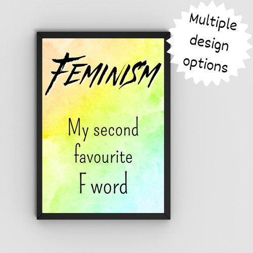 Poster femminista arte da - poster,
