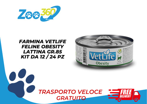 Farmina vetlife obesity gatto - farmina,
