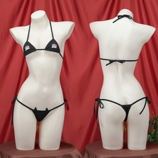 Set bikini ricamato bianco