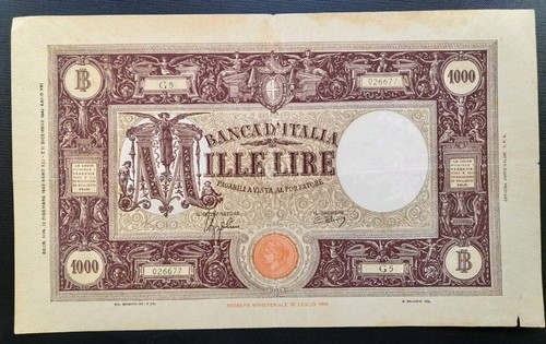 1000 lire grande - lire,