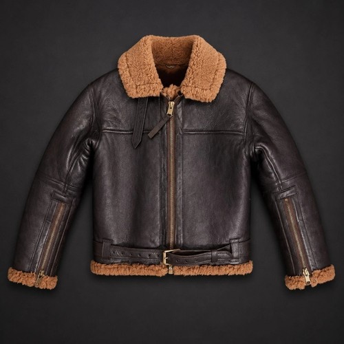 Giacca pelle shearling