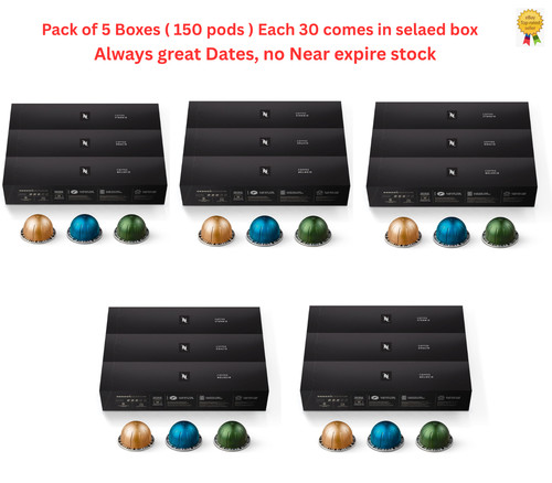 150 capsule nespresso vertuo - 150,