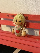 Kokeshi vintage doll Japan anni 50, bambolina giapponese in legno