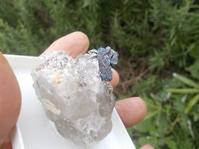 MINERALI R7 Rutilo + Ematite Canton Ticino (CH) cm.4 x cm.3,5 x cm.3