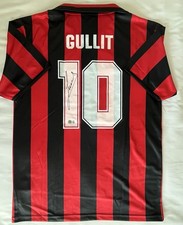 Maglia firmata Ruud Gullit AC